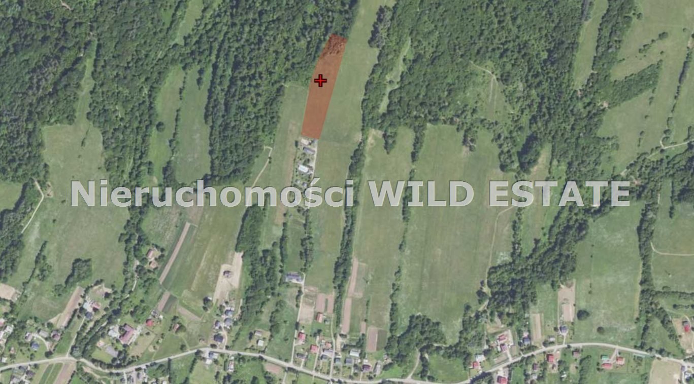 Działka rolna 1,06 ha z widokami, dostępem do Bieszczad Lesko, Manasterzec  1m2 Foto 1