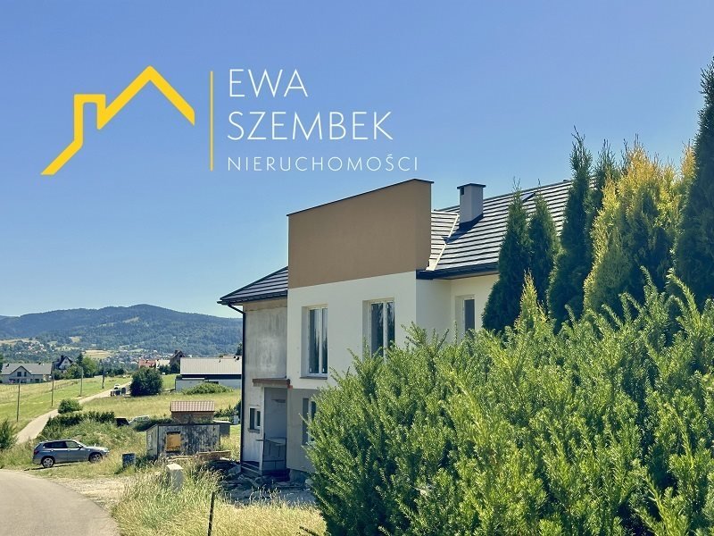 Nowoczesny dom bliźniak z panoramicznym widokiem w Rabce-Zdroju Rabka-Zdrój  149m2 Foto 1
