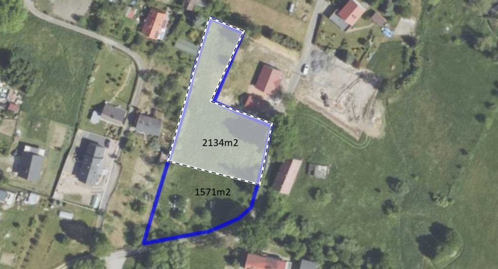 Działka budowlana na sprzedaż Rybnica  1 571m2 Foto 1