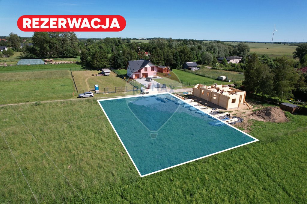 Polecam działkę budowlaną 952 m² z mediami w Śmiechowie Śmiechów  952m2 Foto 1