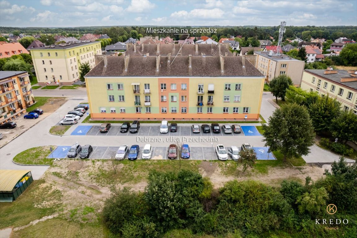 Mieszkanie dwupokojowe na sprzedaż Debrzno, Przechodnia  45m2 Foto 9