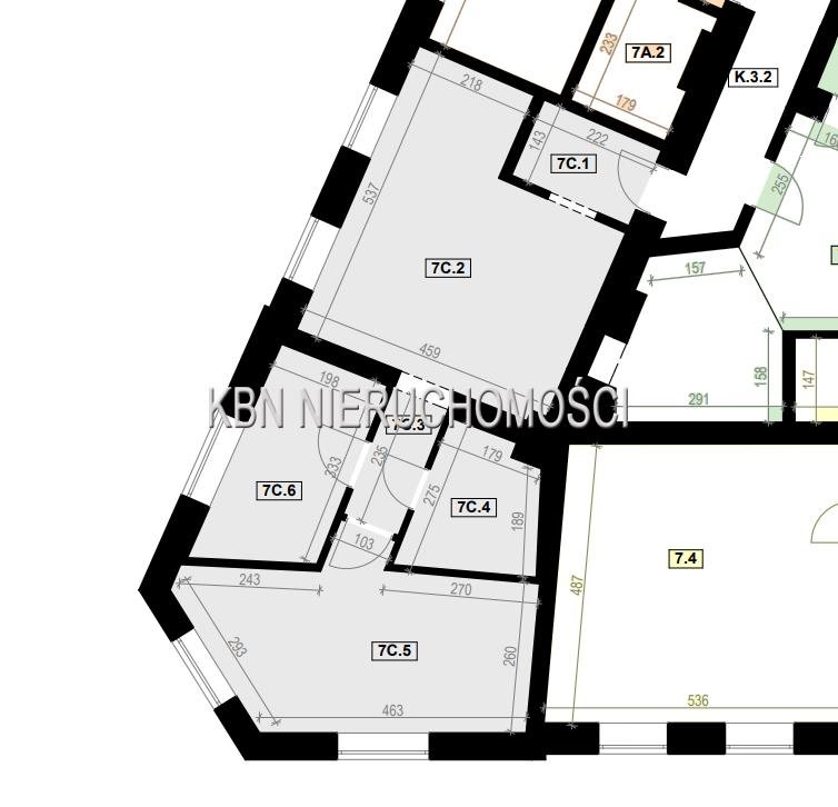 Gotowe do wejścia, 3-pokojowe mieszkanie w centrum Katowic Katowice, Śródmieście, Tadeusza Kościuszki  55m2 Foto 1