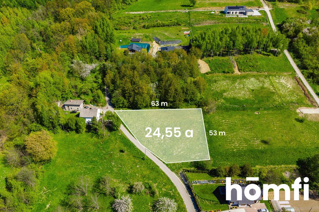 Widokowa działka 24,55 ar z mediami i własnym źródłem Rzeszów, Biała, Promykowa  2 455m2 Foto 1