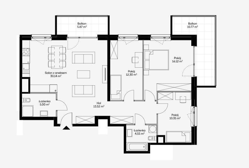 Mieszkanie czteropokojowe  na sprzedaż Warszawa, Wola, Czyste, Kolejowa  92m2 Foto 1