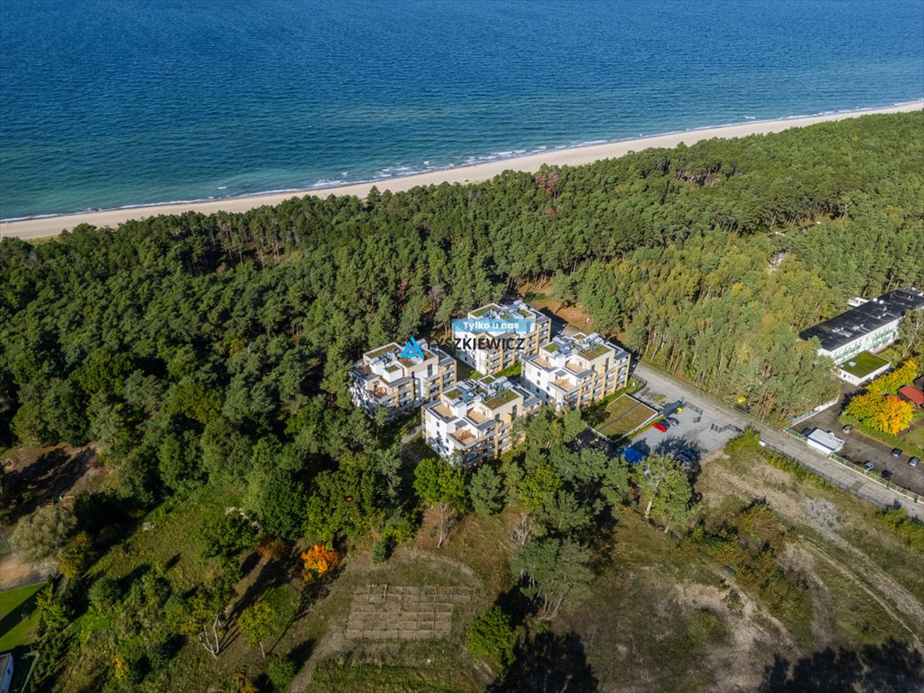 Dwupoziomowe mieszkanie z widokiem na morze, tarasy, 150 m od plaży Dąbki, Letniskowa  92m2 Foto 1