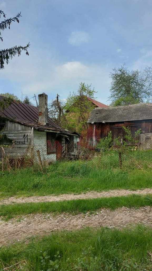 Działka z domem, stodołą i lasem, 1828 m2, Kraśnik Kraśnik  1 828m2 Foto 1