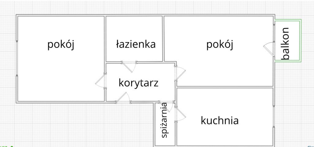 Mieszkanie dwupokojowe na sprzedaż Chełm, Mieczysława Karłowicza  51m2 Foto 7