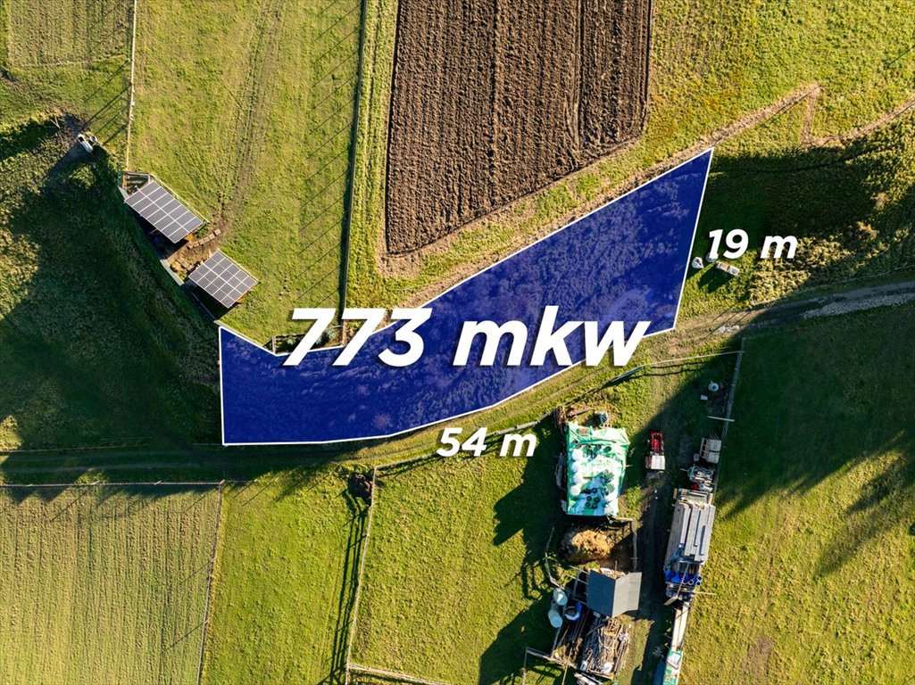 Działka 773 m² z widokiem na góry w Niedzicy Niedzica  773m2 Foto 1