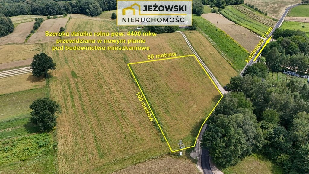 Działka rolna na sprzedaż Wierzchoniów  4 400m2 Foto 1