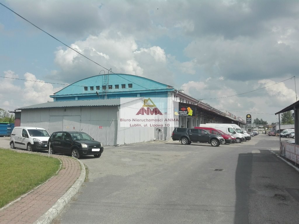 Wynajem magazynu 806 m² z biurem, parkingiem i reklamą Lublin, Bronowice, Majdan Tatarski  360m2 Foto 1