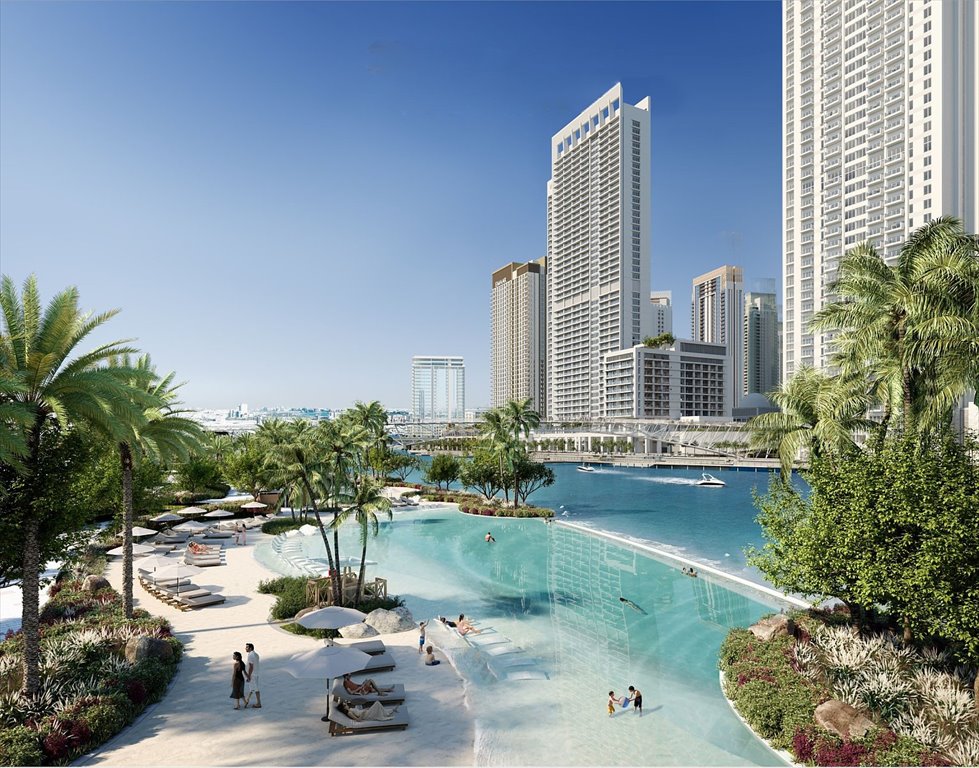 Luksusowy 137 m² apartament z widokiem na Dubai Creek Zjednoczone Emiraty Arabskie, Dubai Creek, Creek Harbour, Dubai Creek, Dubaj  137m2 Foto 1