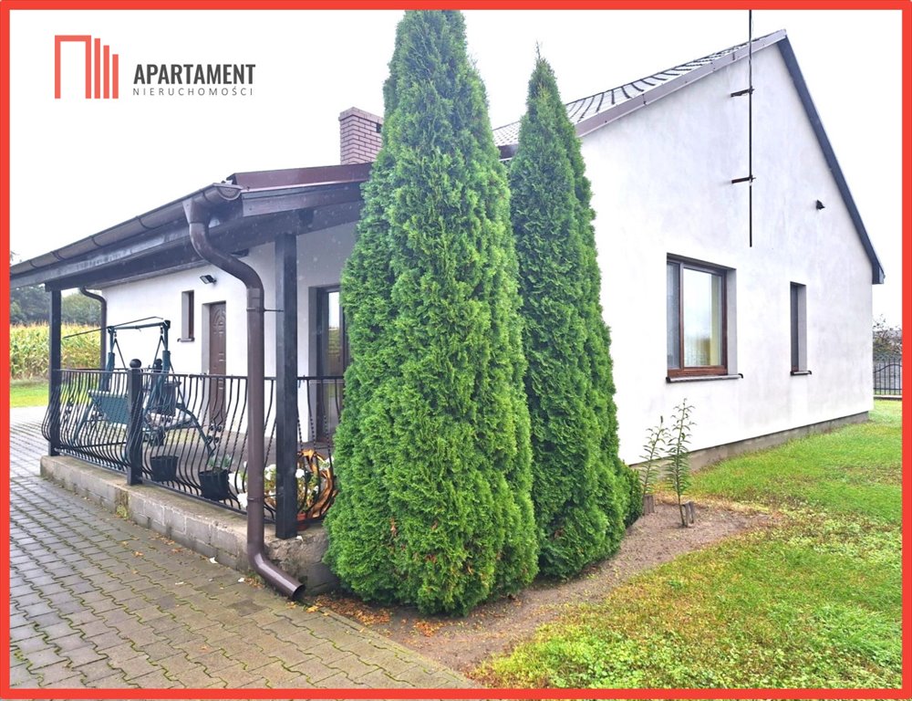 Przytulny dom z dużą działką i garażem w Łopiennie Łopienno  101m2 Foto 1