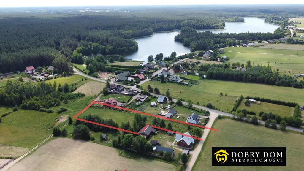 Działka budowlana 4500 m² blisko jeziora i Wigierskiego Parku Tobołowo  4 500m2 Foto 1