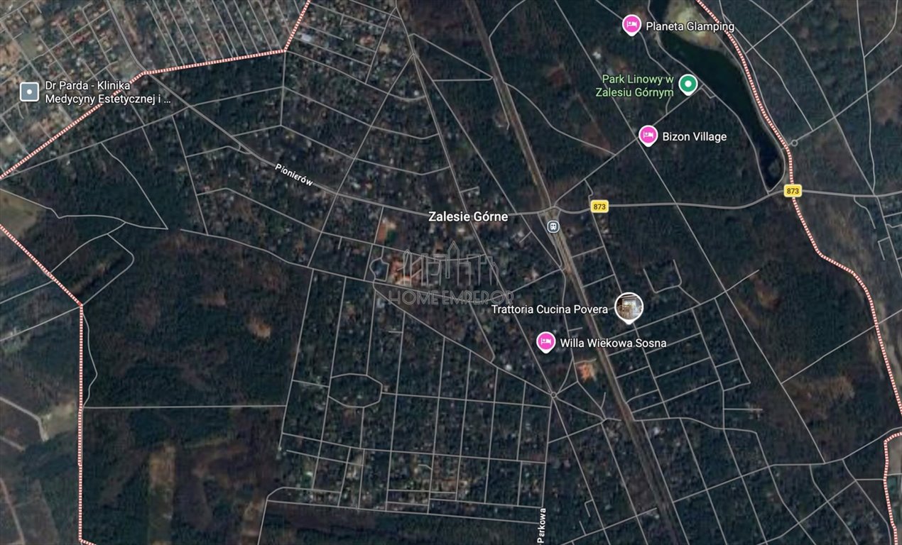 Działka 2200 m² z mediami i planem zabudowy (Zalesie Górne) Zalesie Górne  2 200m2 Foto 1
