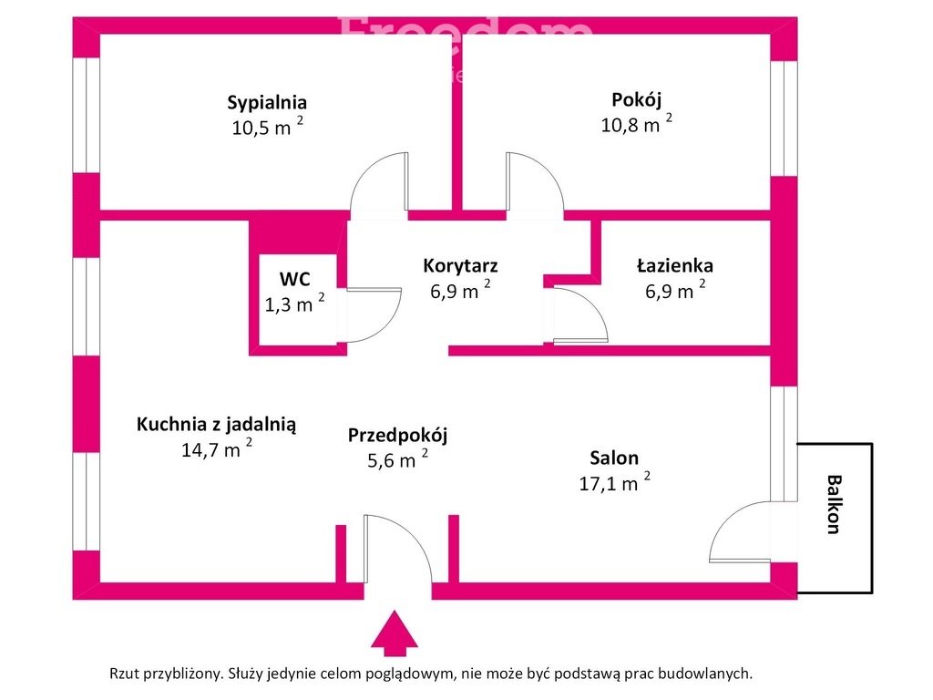 Mieszkanie czteropokojowe  na sprzedaż Olsztyn, Jaroty  73m2 Foto 12