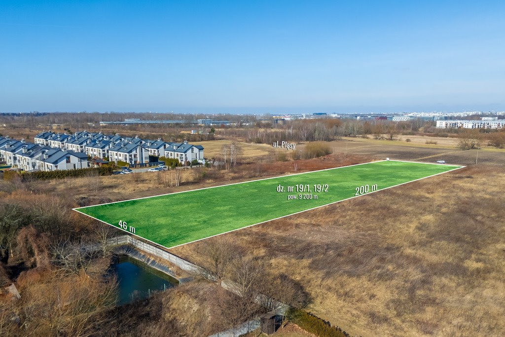 Działka komercyjna pod dzierżawę Warszawa, Ursynów, Pląsy  9 200m2 Foto 1
