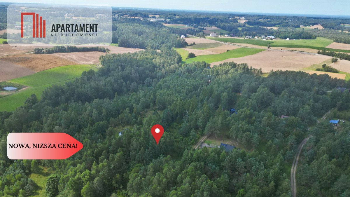 Sprzedam działkę 3608 m² pod dom lub inwestycję blisko jeziora Borek Kamienny  3 608m2 Foto 1