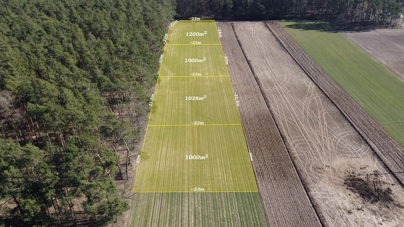 Działka inna na sprzedaż Wymysły  1 200m2 Foto 1