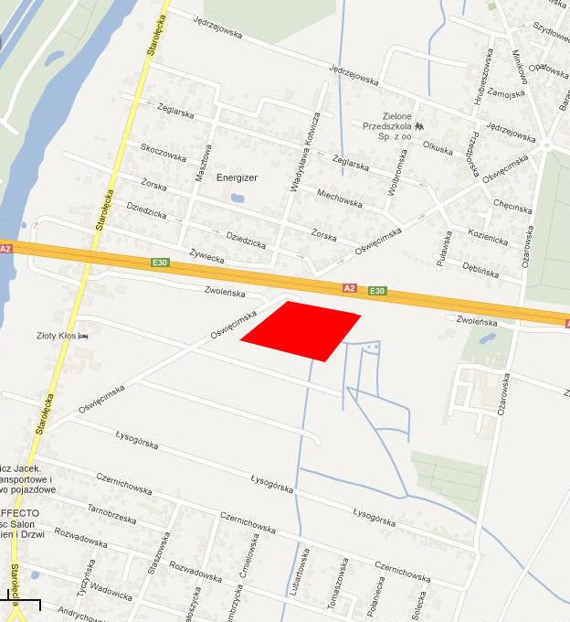 Działka usługowa 6 214 m² przy autostradzie w Poznaniu Poznań, Nowe Miasto, Starołęka, Oświęcimska  6 214m2 Foto 1