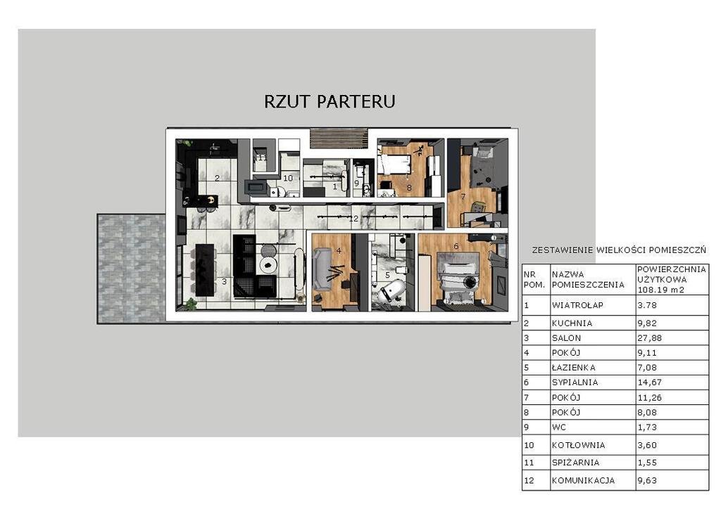 Dom na sprzedaż Roczyny  108m2 Foto 20