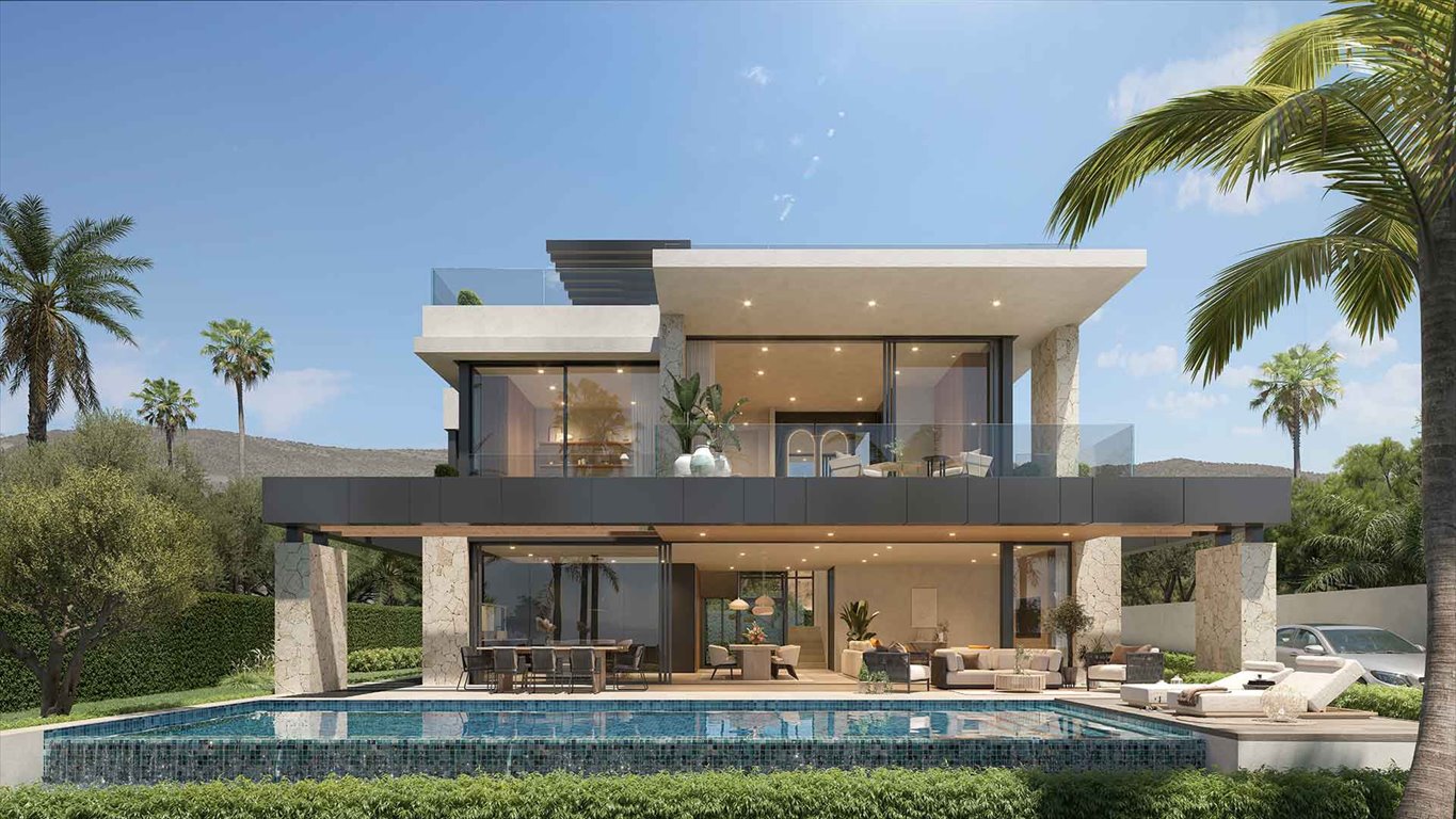 Luksusowa willa z widokiem na morze, basen i sauna. Hiszpania, Marbella Este - Los Monteros Playa, Marbella Este - Los Monteros Playa  685m2 Foto 1