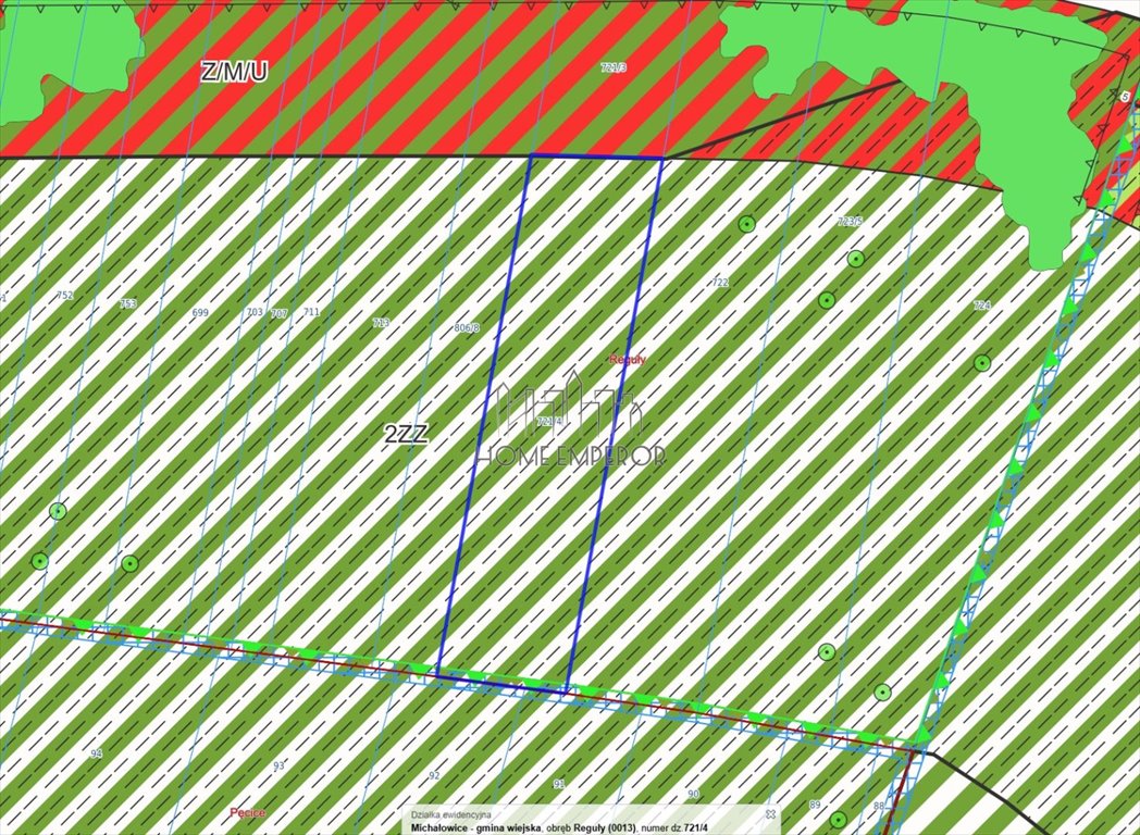Działka rekreacyjna na sprzedaż Reguły, Torfowa  4 904m2 Foto 1