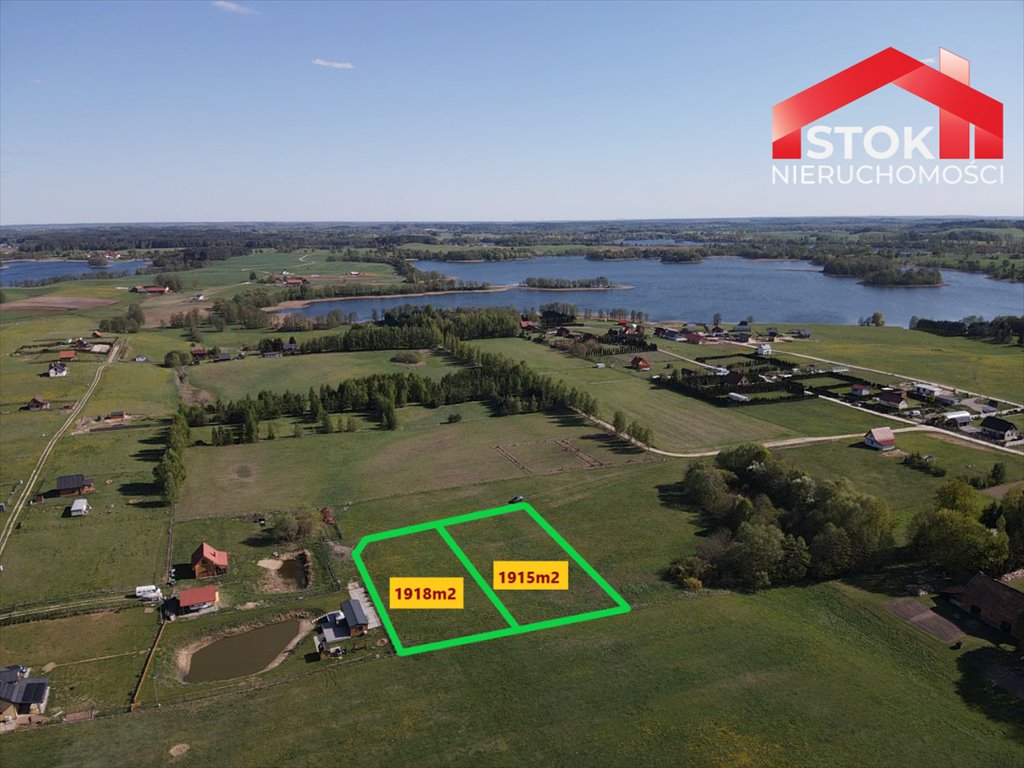 Dwie działki budowlane w Giżach nad jeziorem – 1915 i 1918 m2 Giże  1 918m2 Foto 1