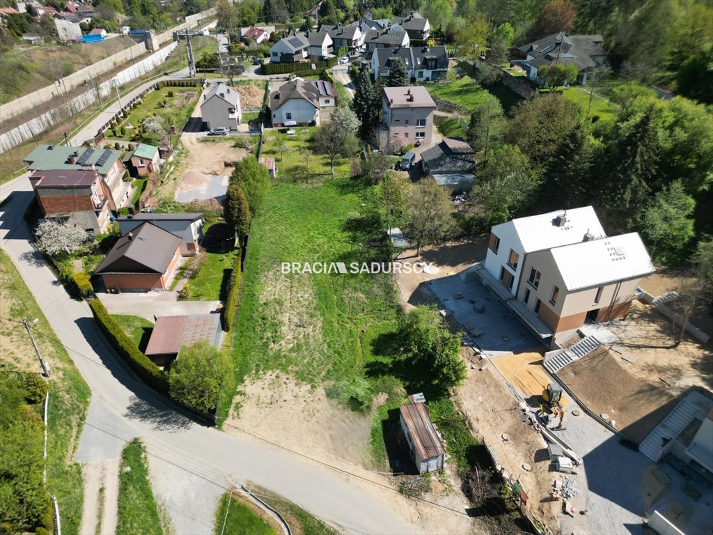 Działka 1519 m² z projektem i mediami - Rząska Zabierzów Rząska, Poziomkowa  1 519m2 Foto 1
