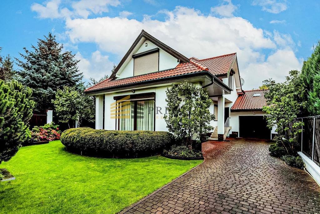 Ekskluzywny dom z ogrodem na Wilanowie, 7 pokoi, sauna i garaż Warszawa, Wilanów, Rumiana  420m2 Foto 1