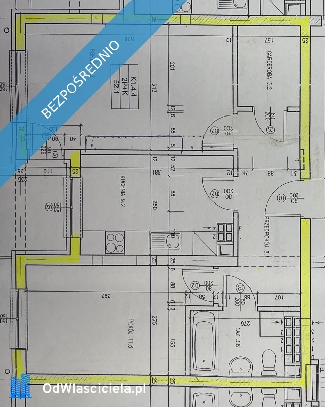 Mieszkanie dwupokojowe na sprzedaż Wrocław, Fabryczna, Główna  52m2 Foto 11