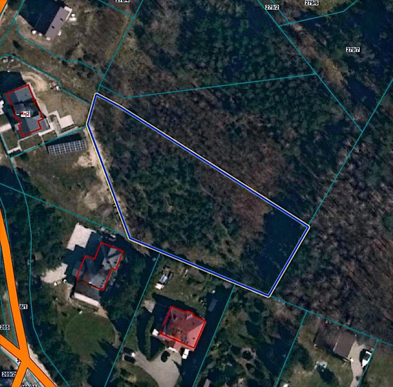 Działka pod zabudowę jednorodzinną w Koleczkowie, 3000 m² Koleczkowo, Hippiczna  3 006m2 Foto 1