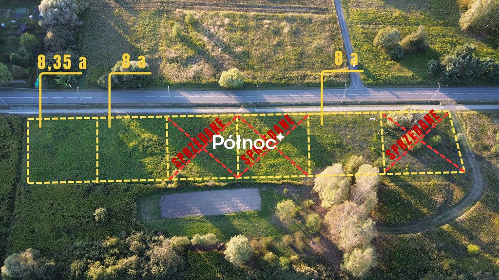 Zapraszam do zakupu działki 4871 m² z pełną infrastrukturą Tarnobrzeg, Sobów, gen. J. Bema  836m2 Foto 1