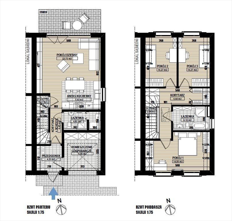 Dom na sprzedaż Kamieniec Wrocławski  110m2 Foto 2