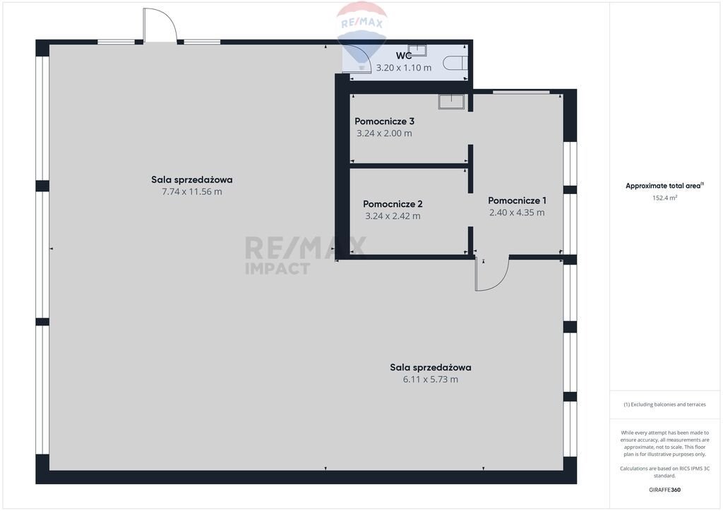 Lokal użytkowy na wynajem Lyski, Dworcowa  152m2 Foto 10