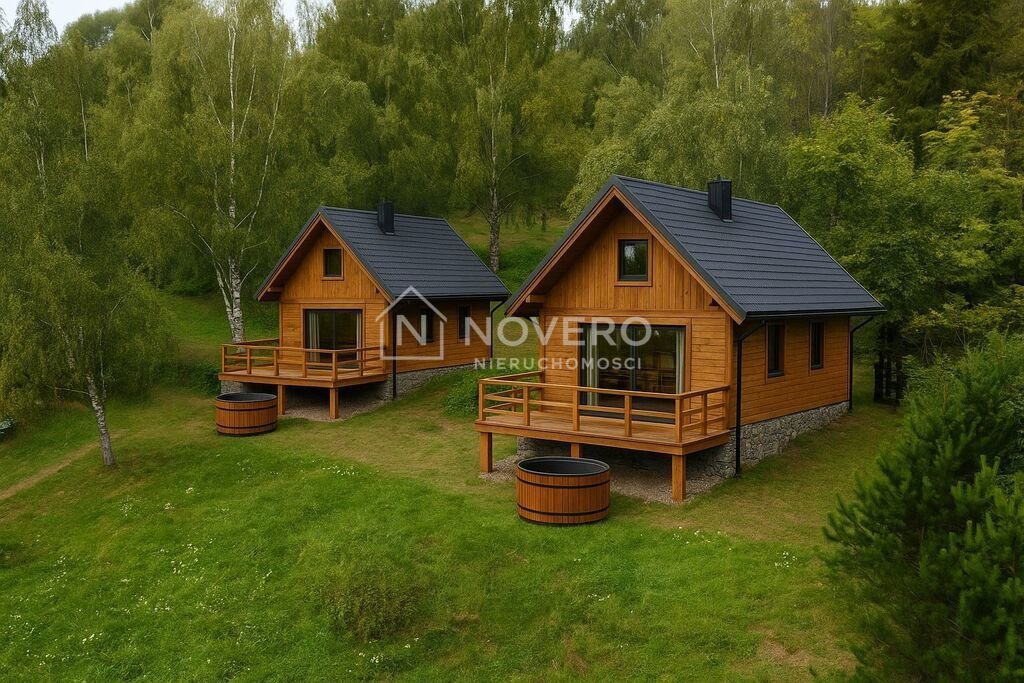 Działka z widokiem na Jezioro Solińskie - inwestycja. Polańczyk  2 107m2 Foto 1