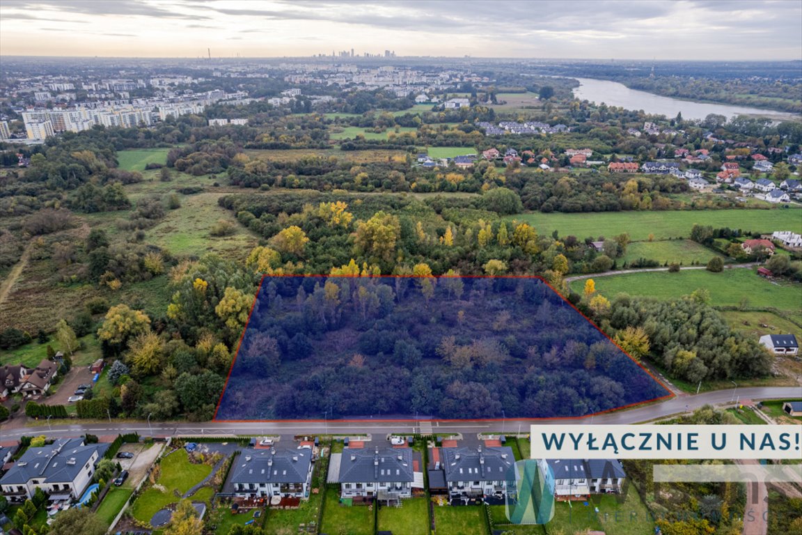 Działka inwestycyjna 8 523 m² z MPZP, blisko centrum Warszawy Warszawa, Białołęka Tarchomin, Bukowska  8 523m2 Foto 1
