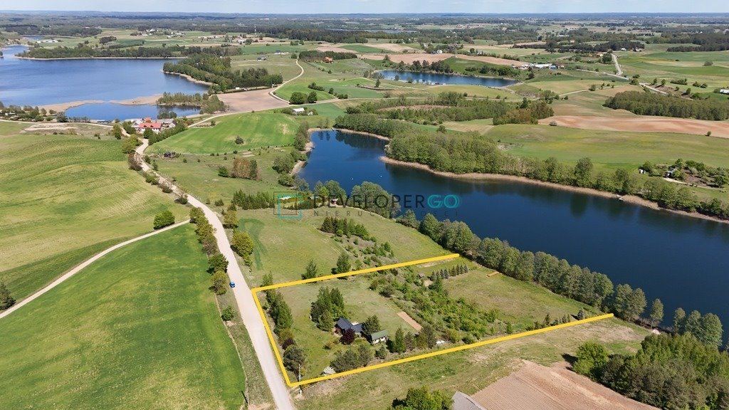 Działka z prywatną linią brzegową i widokiem na cztery jeziora Sztabinki  10 235m2 Foto 1