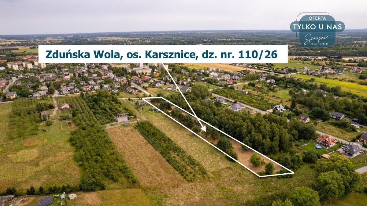 Działka siedliskowa na sprzedaż Zduńska Wola, Sportowa  6 975m2 Foto 7