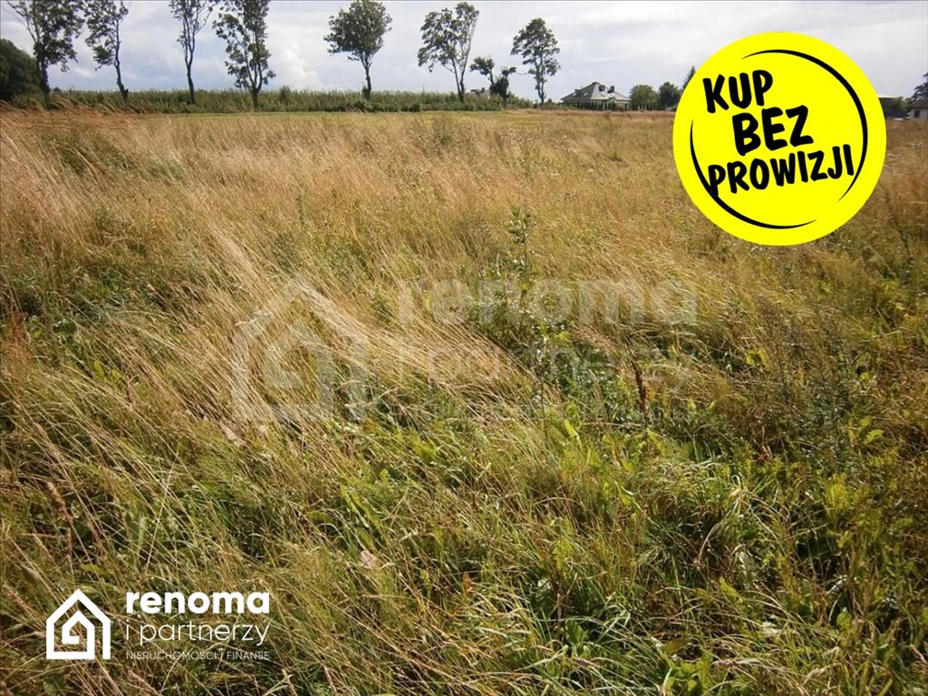Działka 1725 m² pod dom w Mielnie - media w pobliżu Mielno  1 725m2 Foto 1