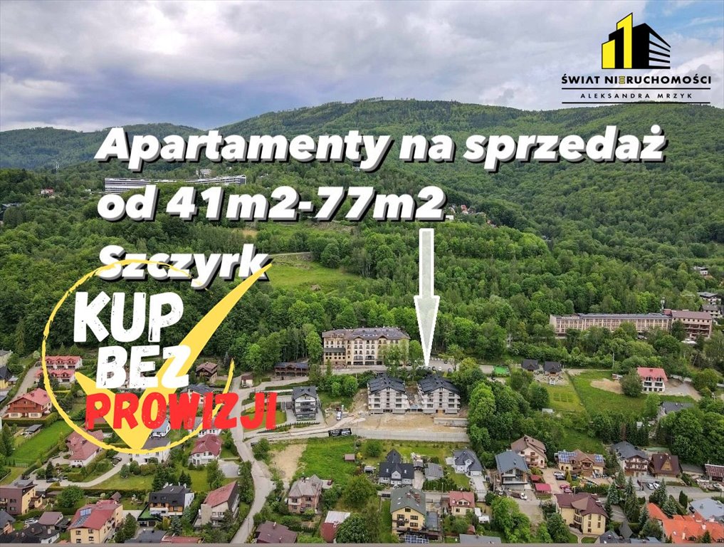 Mieszkanie dwupokojowe na sprzedaż Szczyrk  42m2 Foto 4