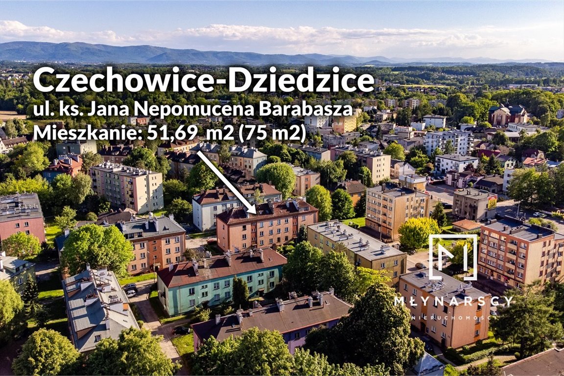 Mieszkanie czteropokojowe  na sprzedaż Czechowice-Dziedzice  52m2 Foto 15