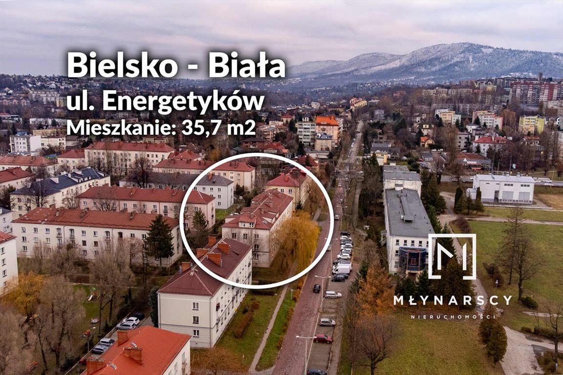 Mieszkanie dwupokojowe na sprzedaż Bielsko-Biała, Grunwaldzkie  36m2 Foto 13