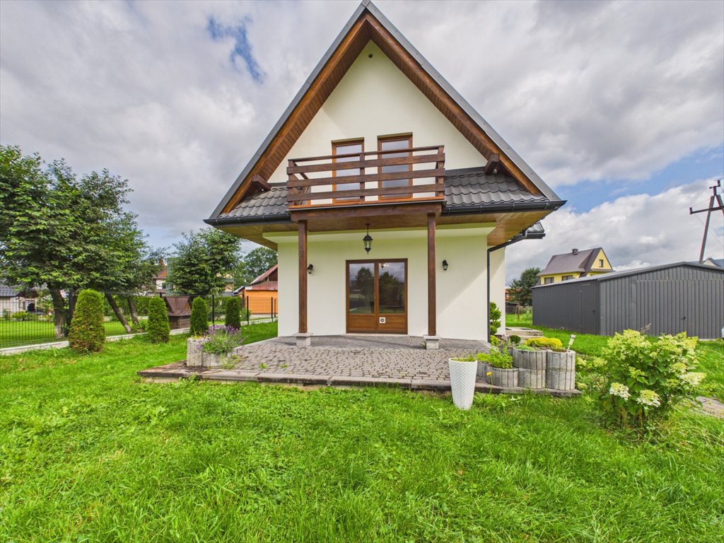 Komfortowy dom letniskowy 58 m² (Szaflary) z garażem Szaflary, Augustyna Suskiego 67  58m2 Foto 1