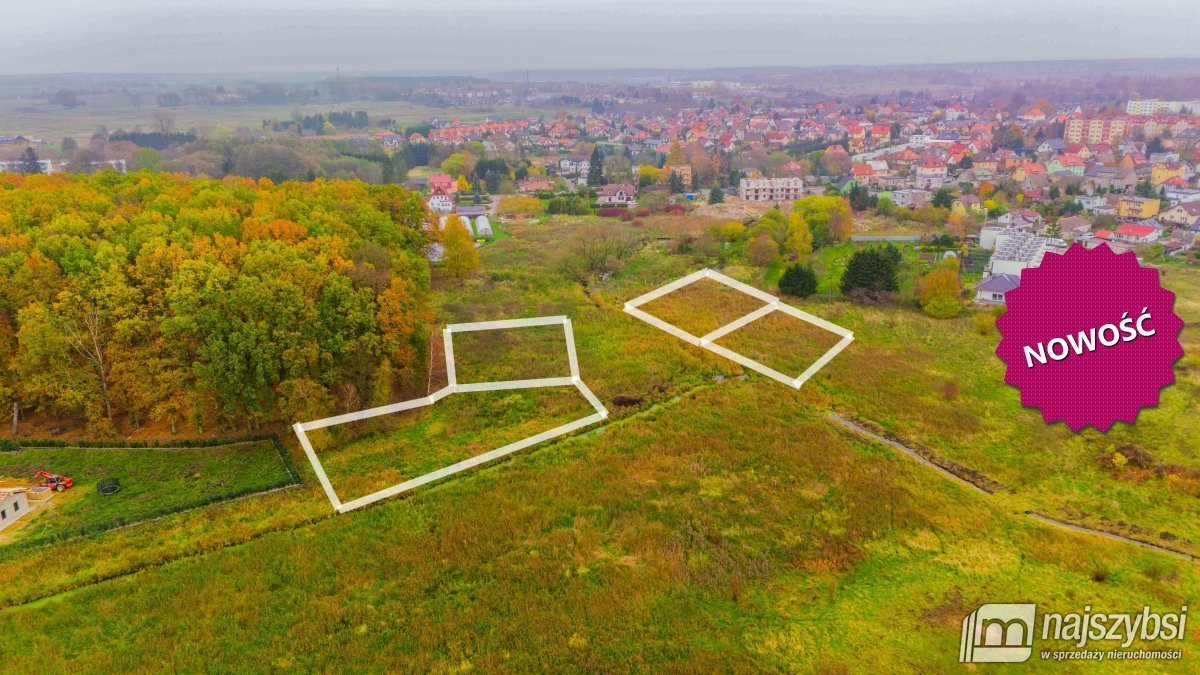 Działka budowlana na sprzedaż Nowogard  1 521m2 Foto 2