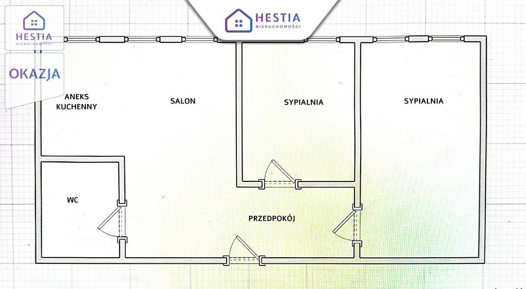 Mieszkanie trzypokojowe na sprzedaż Borne Sulinowo, Kardynała Stefana Wyszyńskiego  76m2 Foto 16