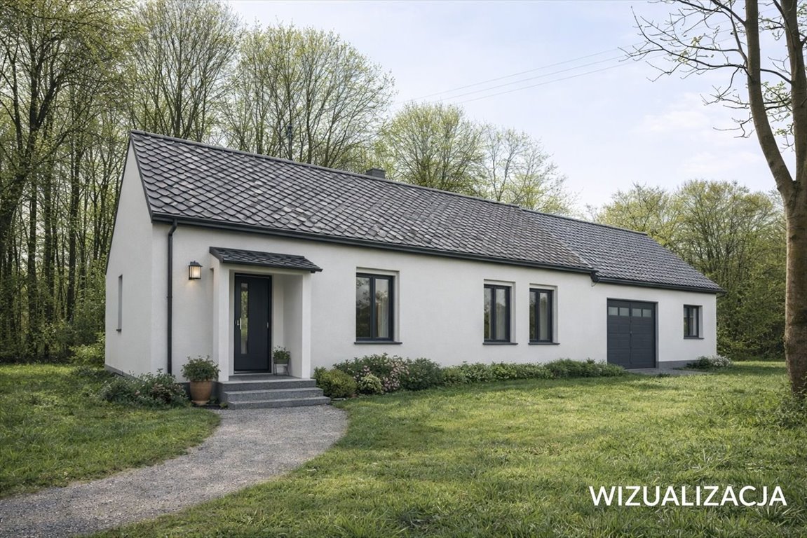 Zapraszam do domu z dużą działką 1902 m² w Jaworzniku Jaworznik  55m2 Foto 1