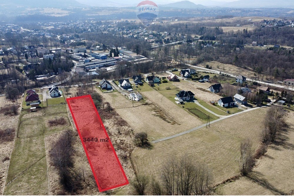 Działka 34,5 ar z możliwością zabudowy, blisko jeziora Łękawica  3 440m2 Foto 1