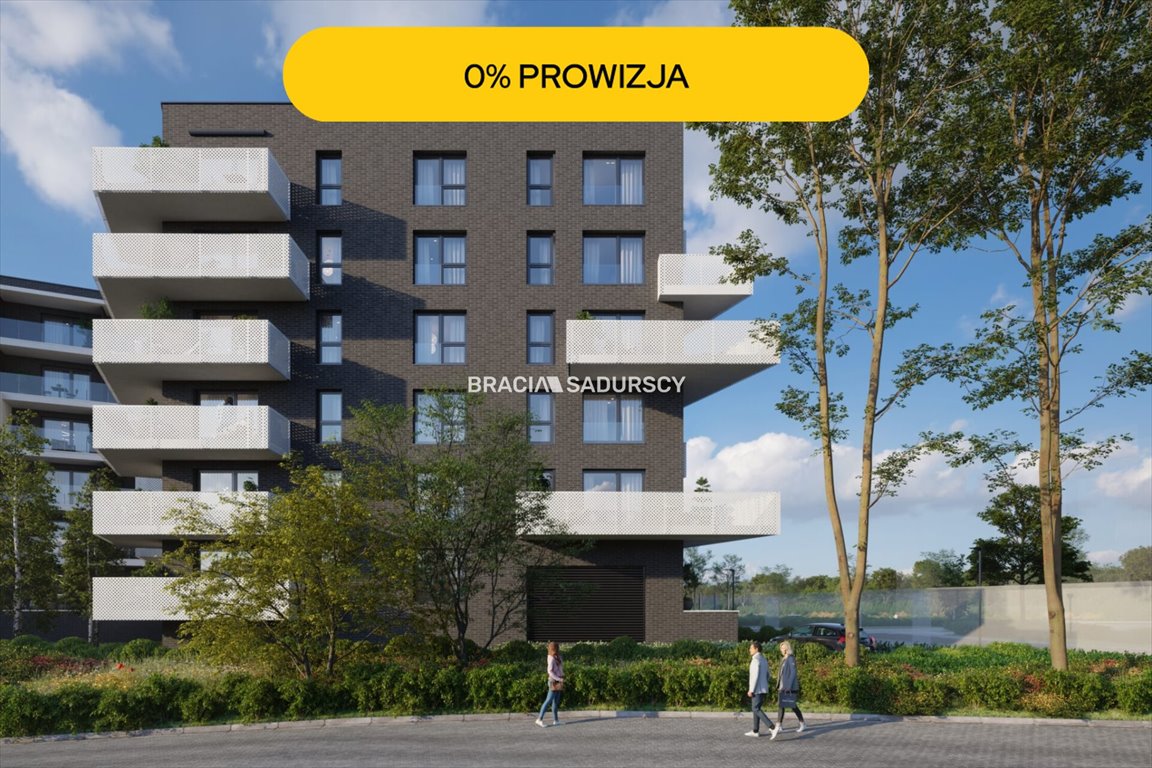 Zapraszam do obejrzenia nowoczesnego 3-pokojowego mieszkania z dziedzińcem i parkingiem Kraków, Łagiewniki, Łagiewniki, Wadowicka  75m2 Foto 1