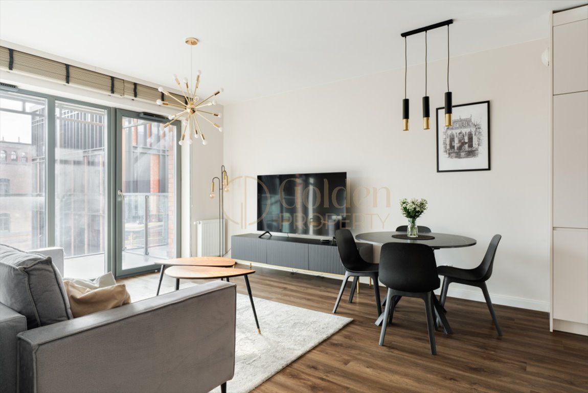 Gotowe do wprowadzenia słoneczne mieszkanie 41,1 m2 z tarasem, blisko Fontanny Neptuna Gdańsk, Śródmieście, Łąkowa  41m2 Foto 1
