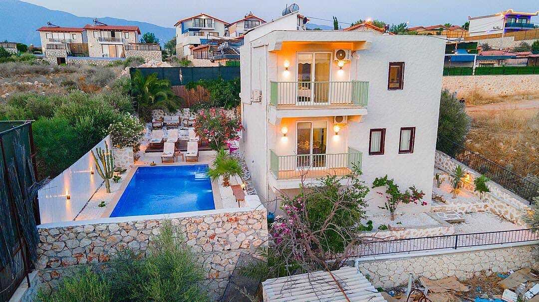 Ekskluzywna willa z basenem i widokiem na plażę Patara Turcja, Gelemiş, Gelemiş, Kaş, Antalya  165m2 Foto 1